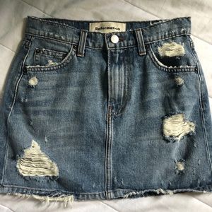 Reformation Denim Skirt